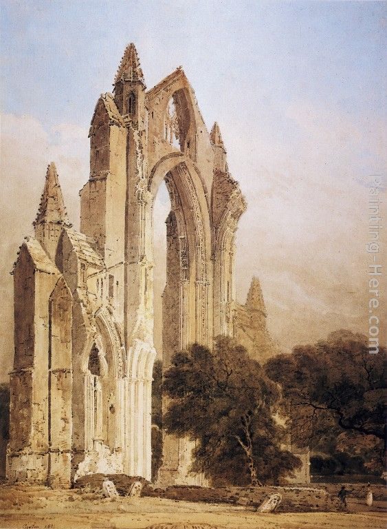 Thomas Girtin Guisborough Priory, Yorkshire